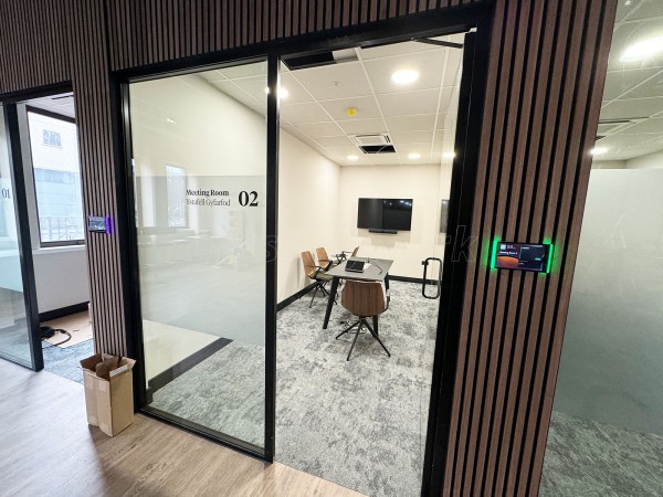 LS Studio London (Cardiff, Wales): Acoustic Glass Office Partitions