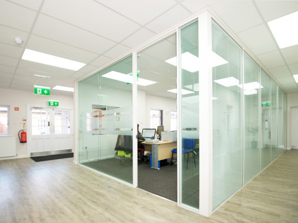 Double Glazed Office Partitioning
