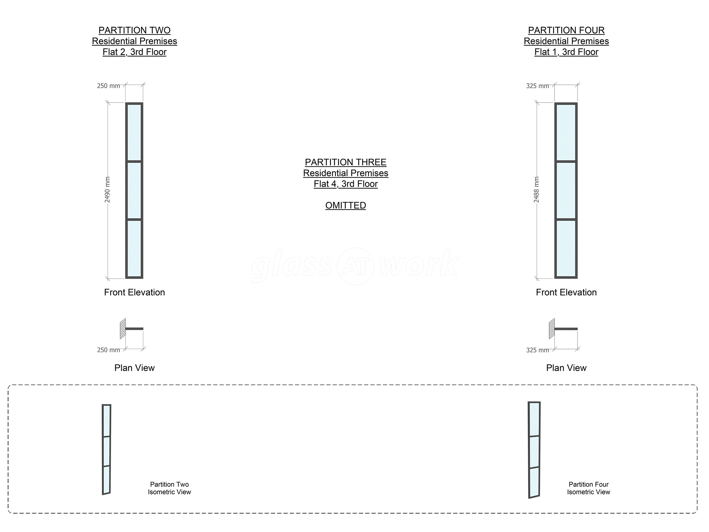 Glass Partitions at Globalco Limited (Camden, London): Slimline T-Bar ...