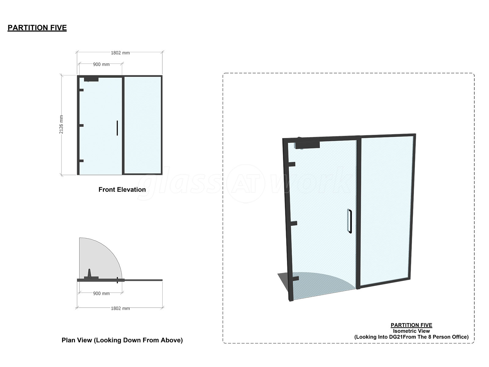 Glass Partitions at Howard Civil Engineering (Seacroft, Leeds ...