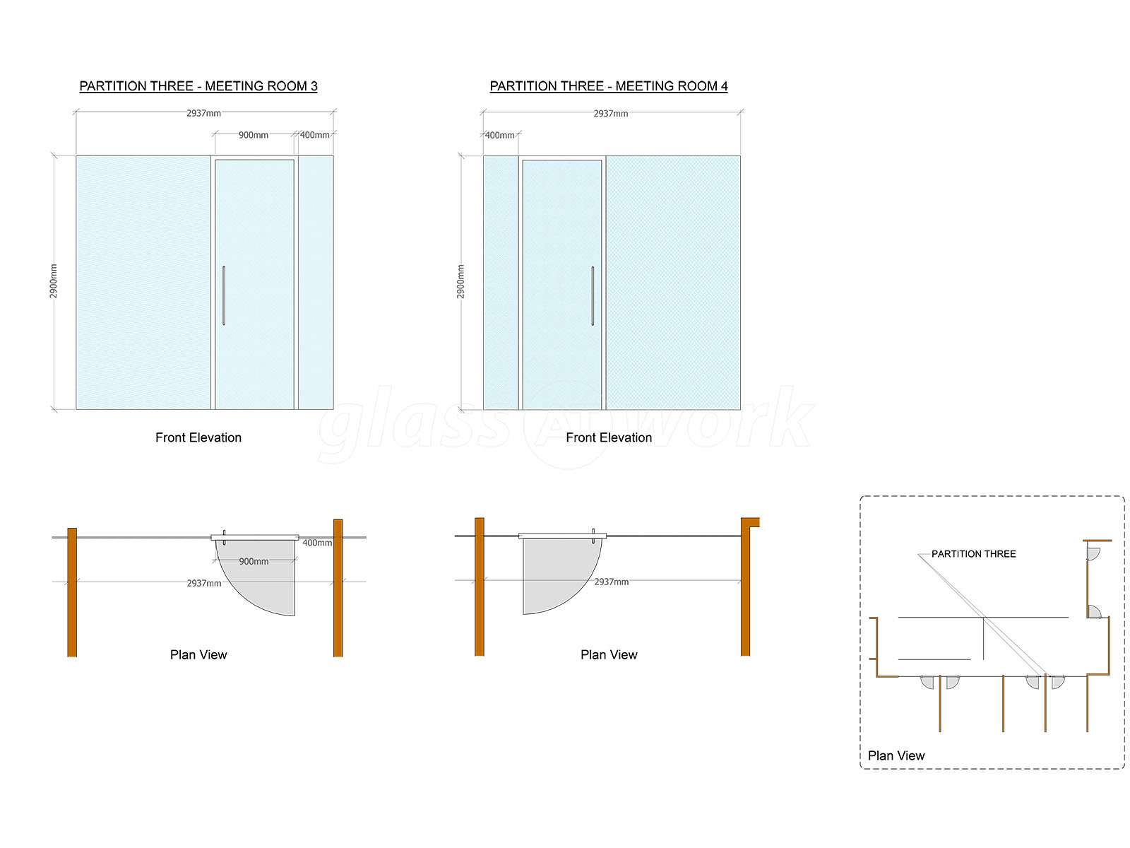 Glass Partitions at Key Building Services (Ladywood, Birmingham): Glass ...