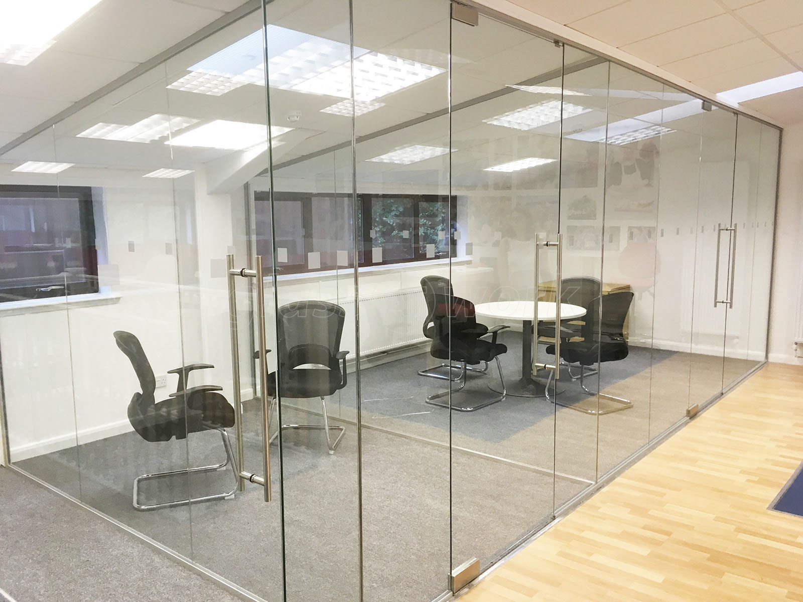 Glass Partitioning at SWYM (Devon): Glass Office Partitions