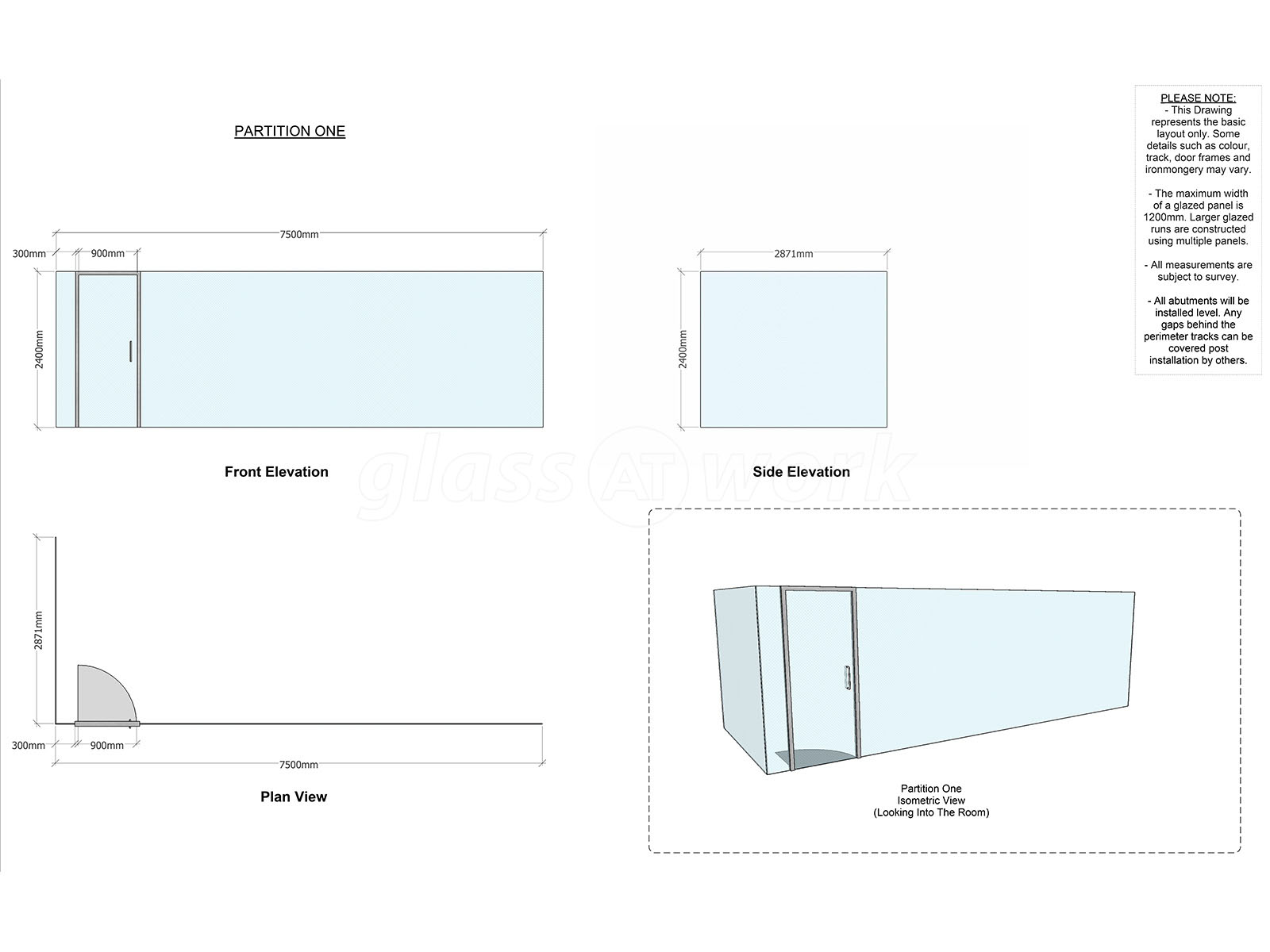 Glass Partitioning at Kent Enterprise Trust (Herne Bay, Kent): Glass ...