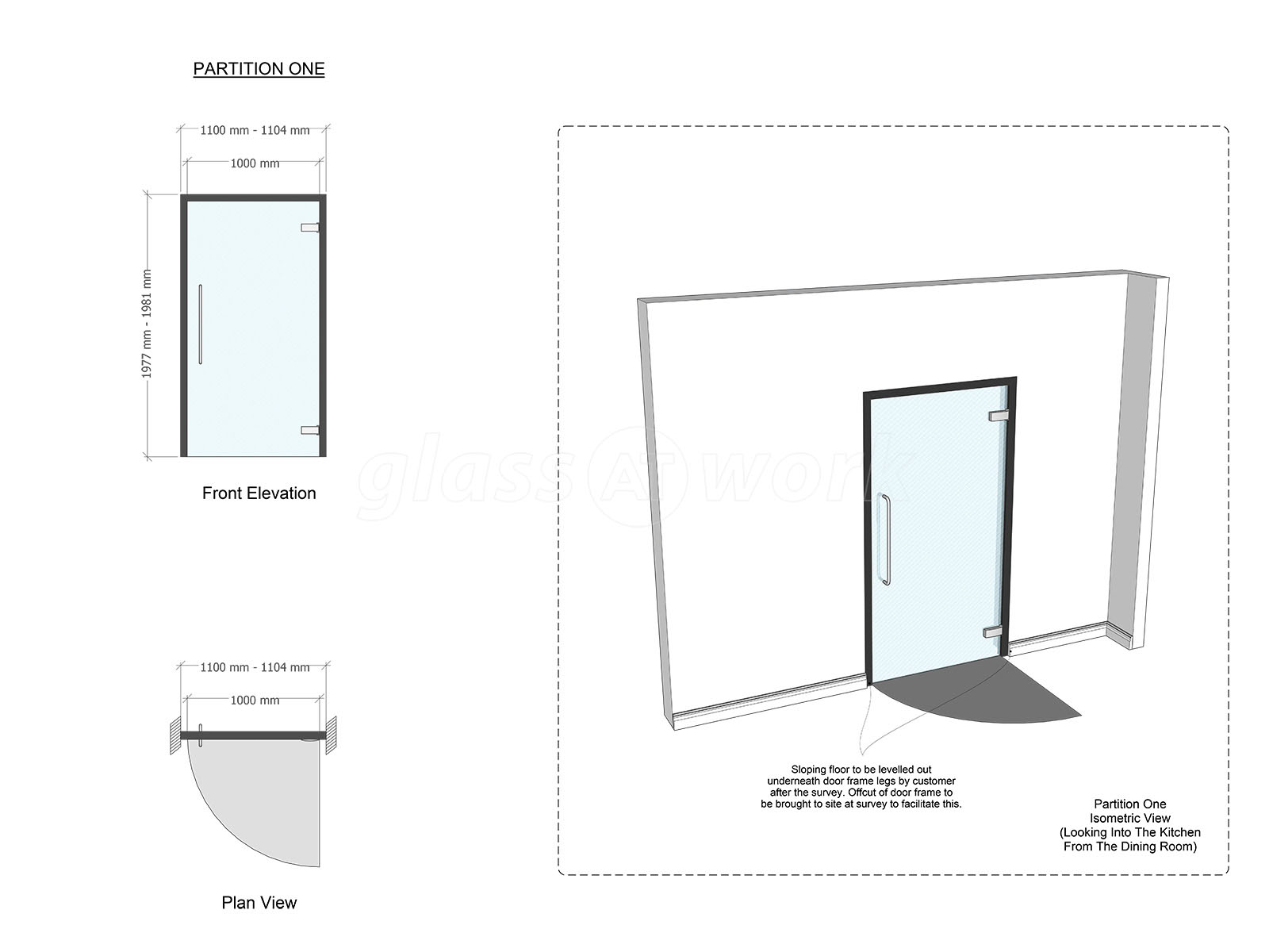 Glass Partitions at Residential Project (Reading, Berkshire ...