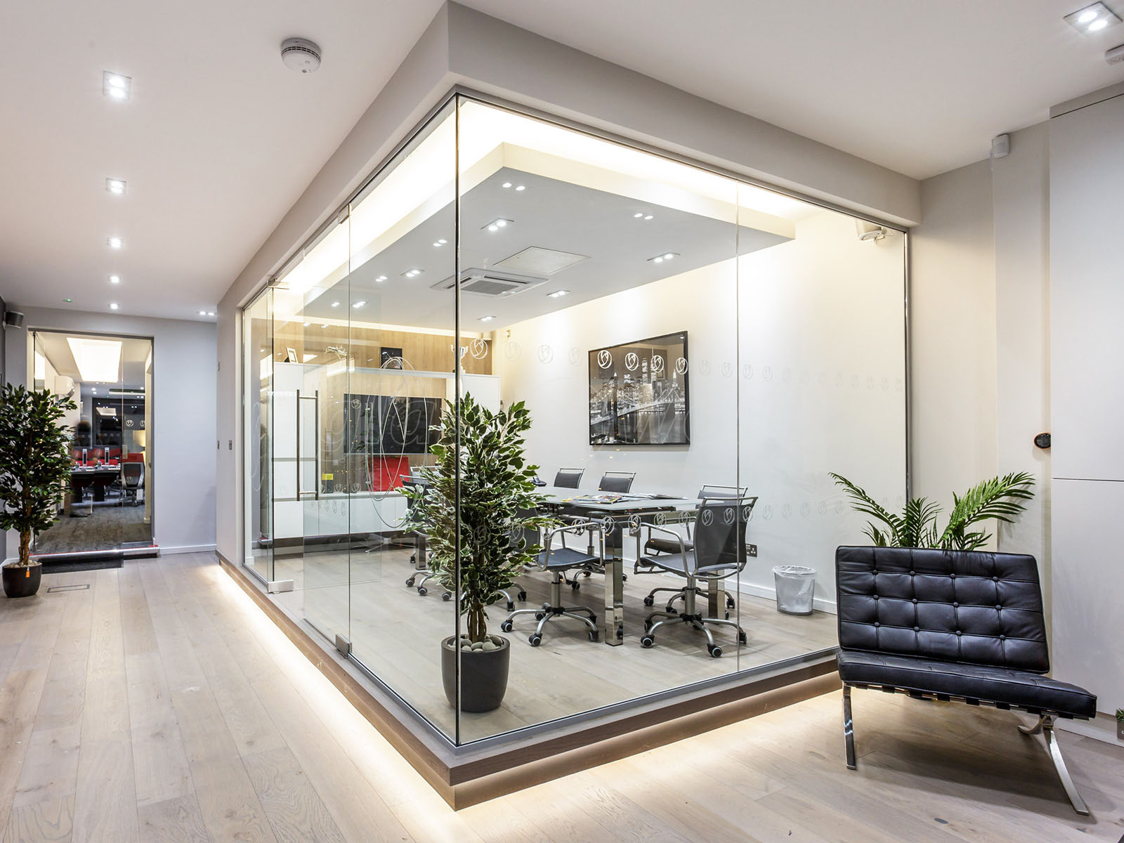 Glass Partitioning at Panache Group (London): Glass Office Partitions in  London