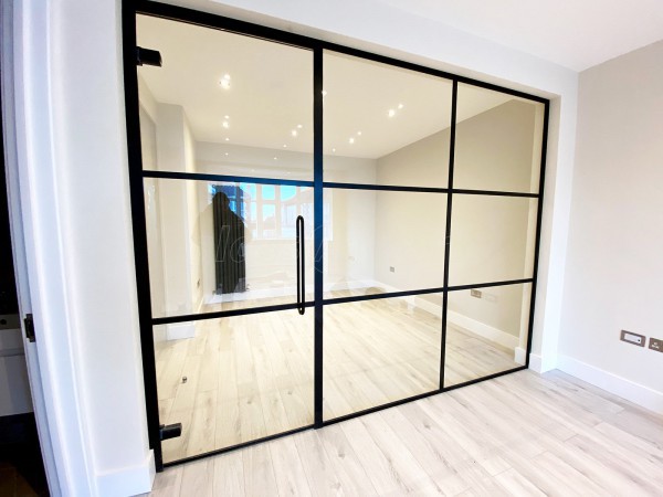 Glass Partitions at By Developments (Neasden, London): Industrial-Look ...